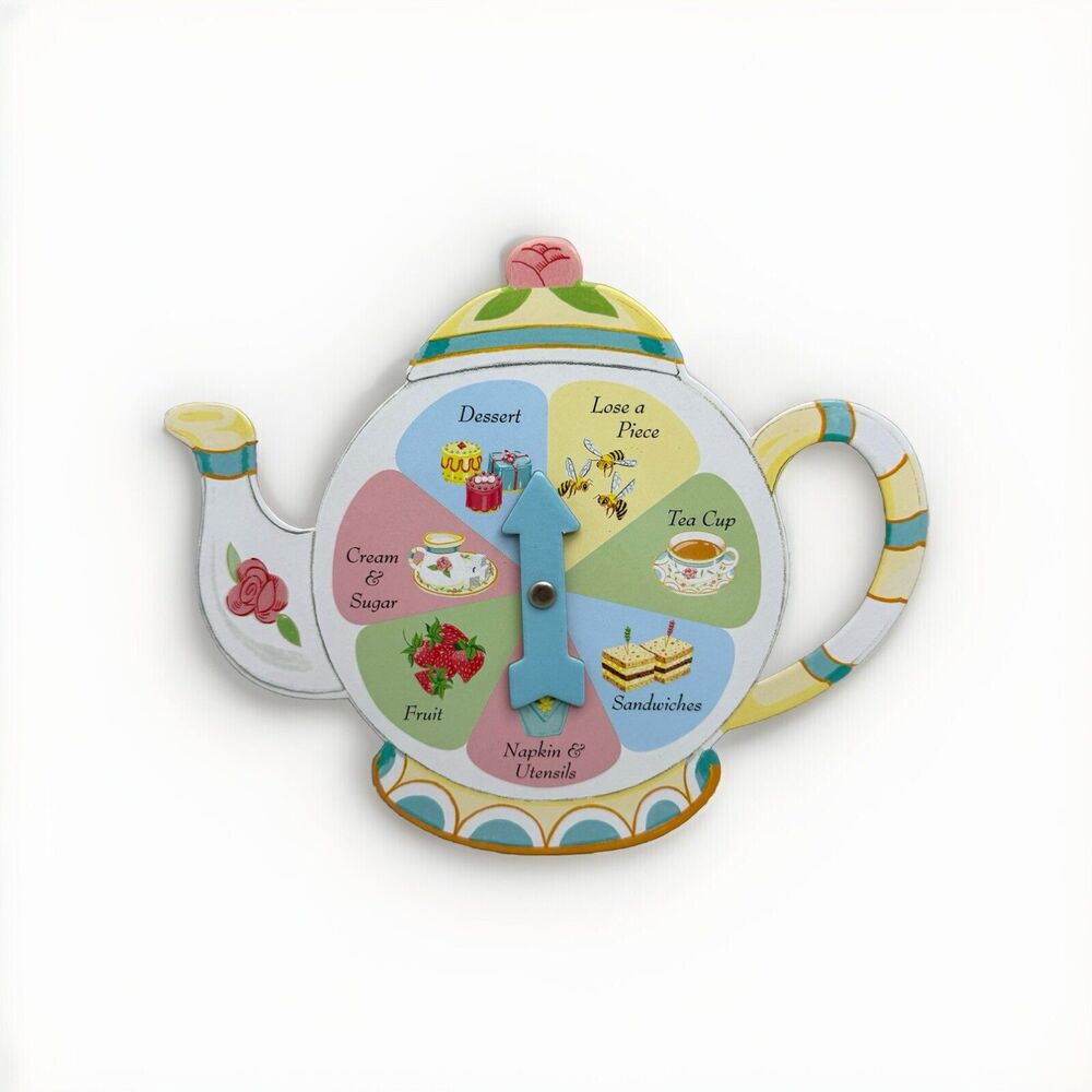 Eeboo Tea Party Game Replacement Piece Part Spinner Tea Pot